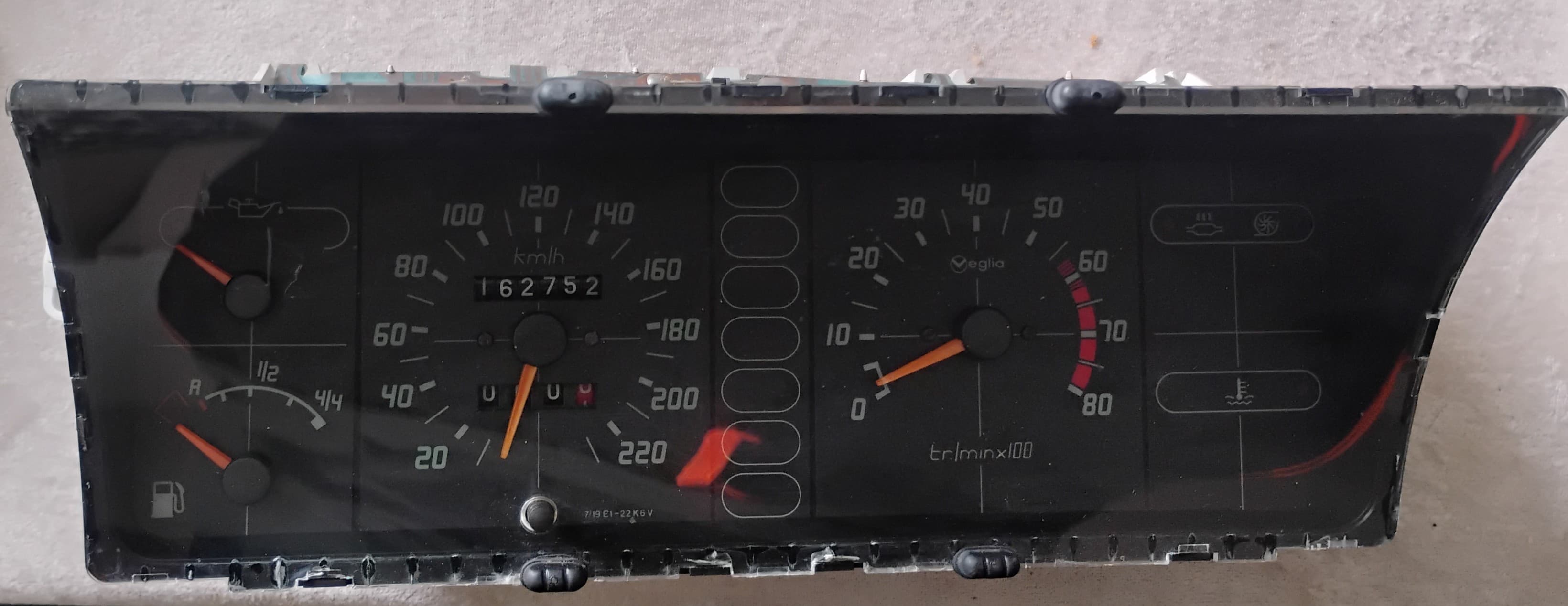 Citroën BX - Instrumentpanel