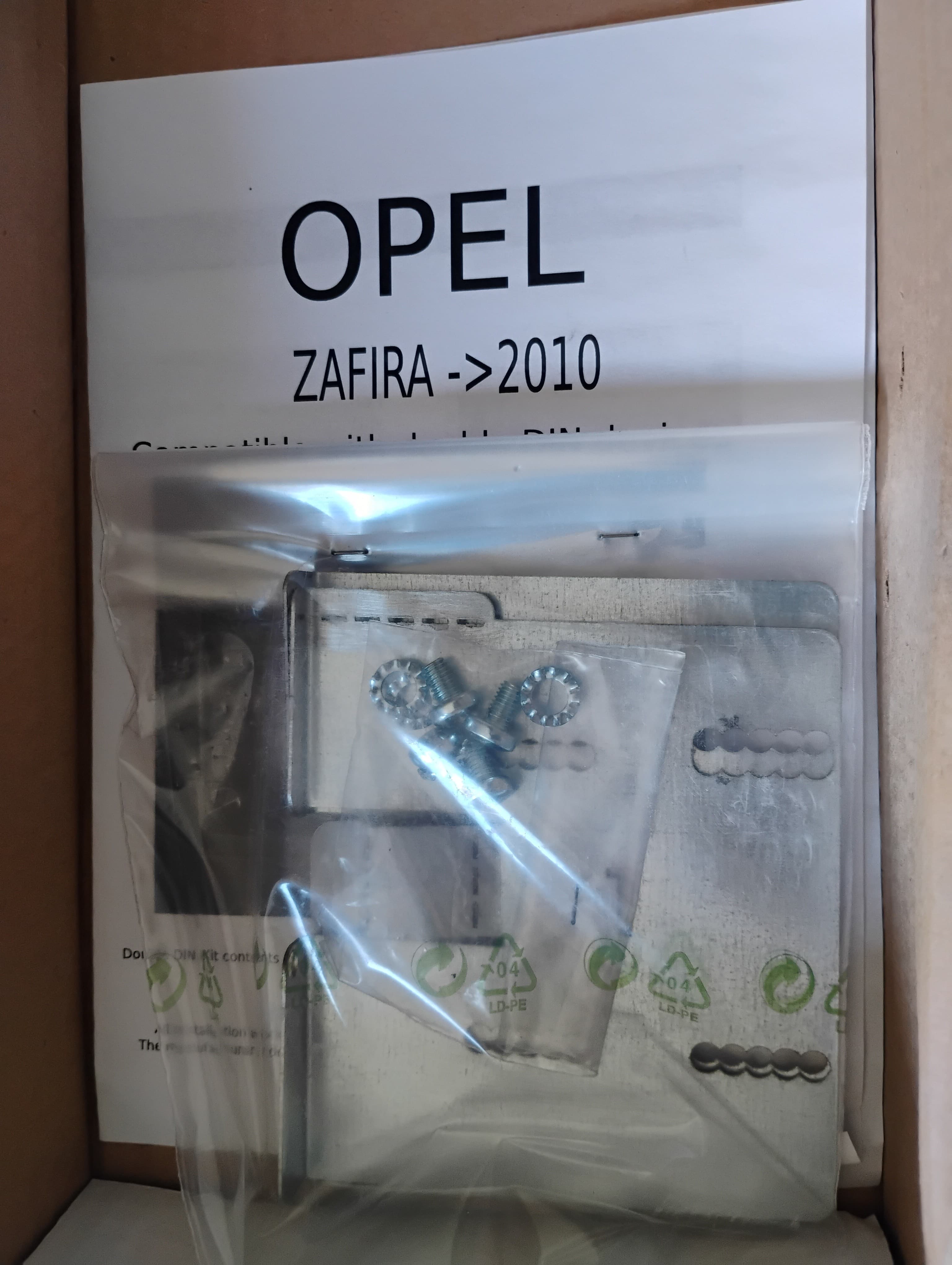 Opel Zafira - Radio/multimediesystem