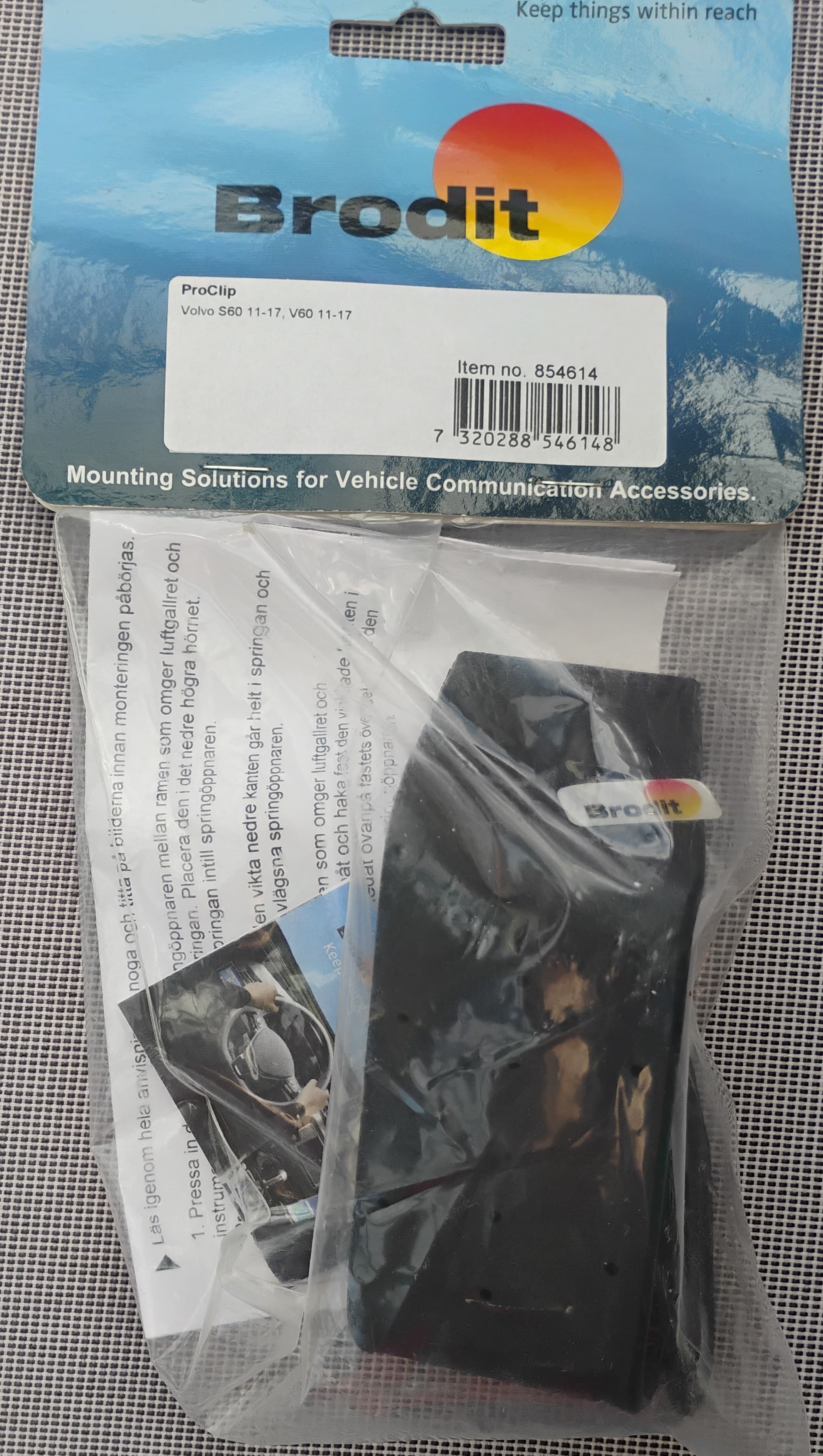 Volvo S60 - Dashbord diverse