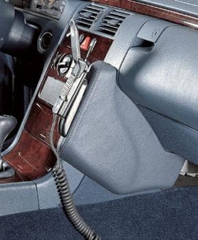 Mercedes-Benz E-Klasse - Mobilkonsoll (mørk blå)
